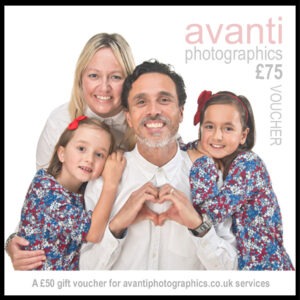 Avanti Photographics photography Voucher 75 GBP