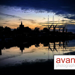 Maldon Picture Gift | Sailing Photo | Reflections at Dusk