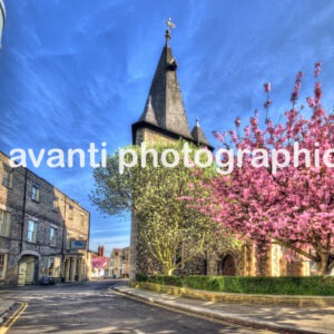 Maldon Scenic Photo | Maldon High Street in blossom view