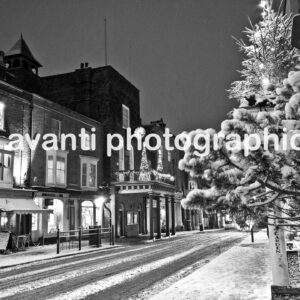 Maldon Picture Gift | Scenic Photo | High Street in the snow | Photo Gifts and Fine Art Photography Maldon from the Avanti Photographics Maldon Online Store.